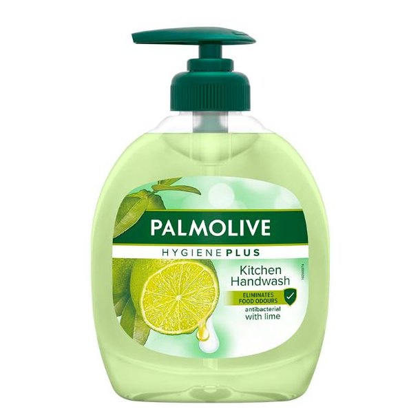har Bedrag mindre Palmolive Hygiene Plus Kitchen Flydende Håndsæbe med Lime 300 ml. -  PERSONLIG PLEJE - VIN MED MERE .DK