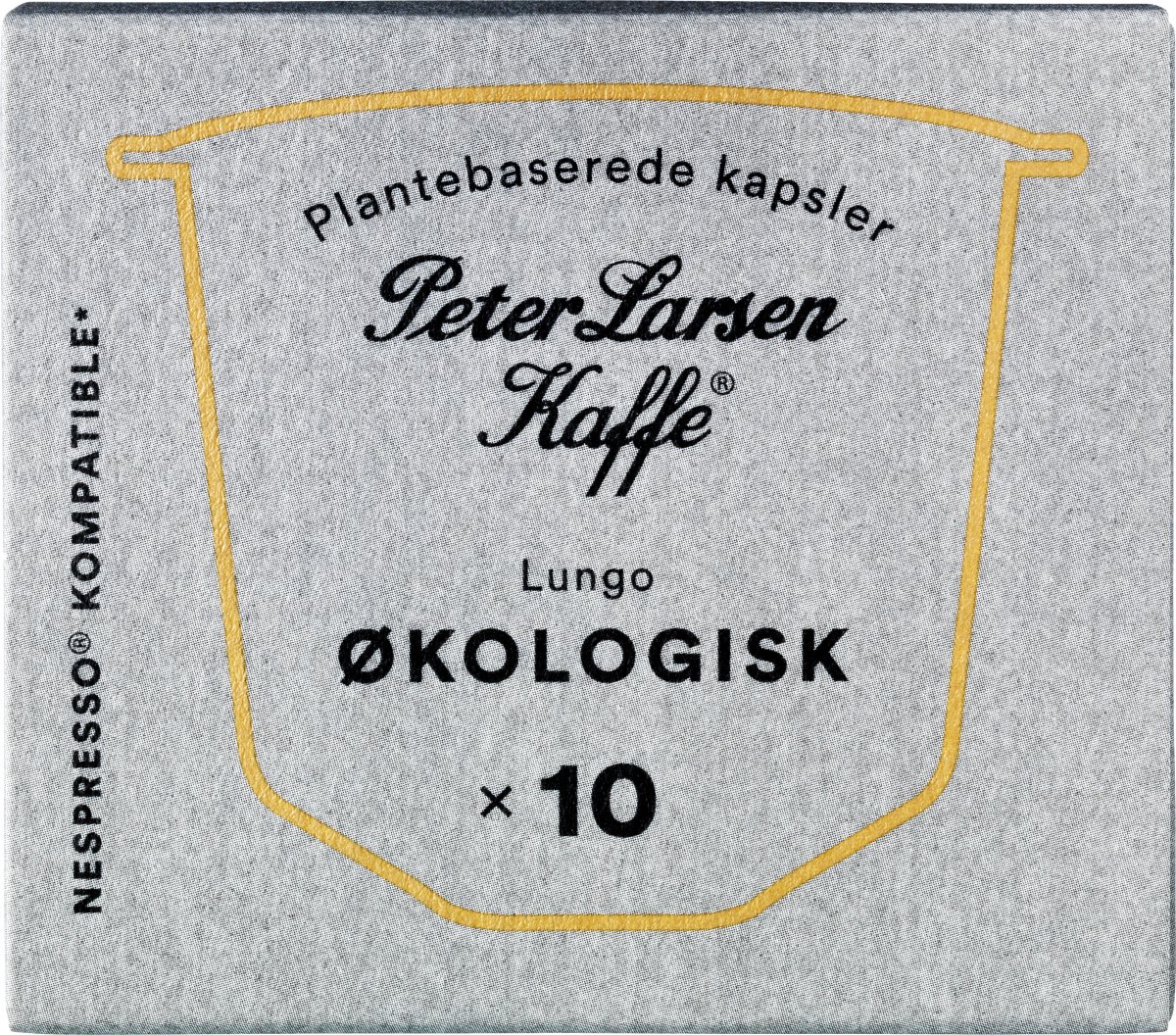 Peter Larsen Kaffe Kapsler Lungo Øko 10 stk. - & PUDER - MED .DK