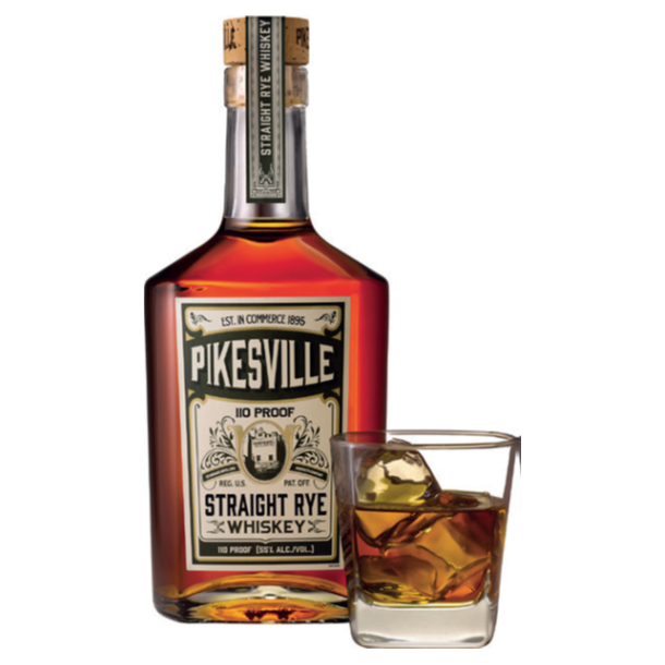Pikesville Straight Rye Whiskey 110 Proof 75 cl. - 55%