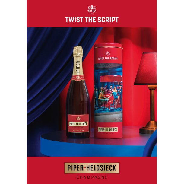 Piper-Heidsieck Cuve Brut Twist The Script Prohibition Limited Edition