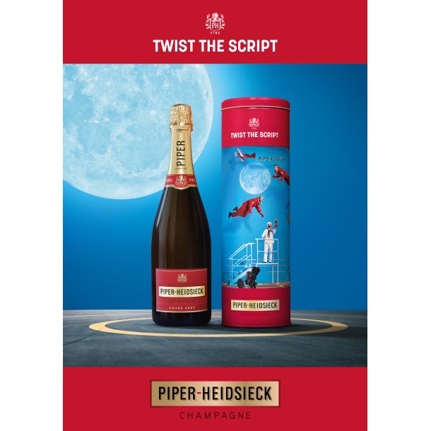 Piper-Heidsieck Cuve Brut Twist The Script Astronauts Limited Edition