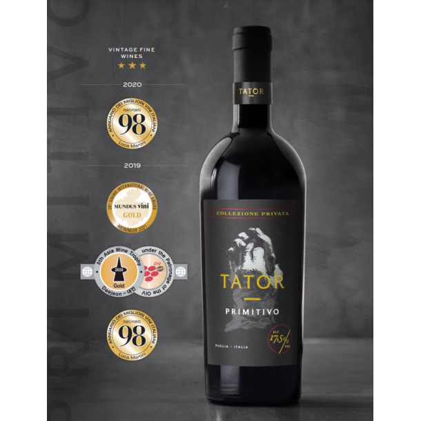 Poggio Le Volpi Tator Primitivo Collezione Privata 2022 - 17,5%