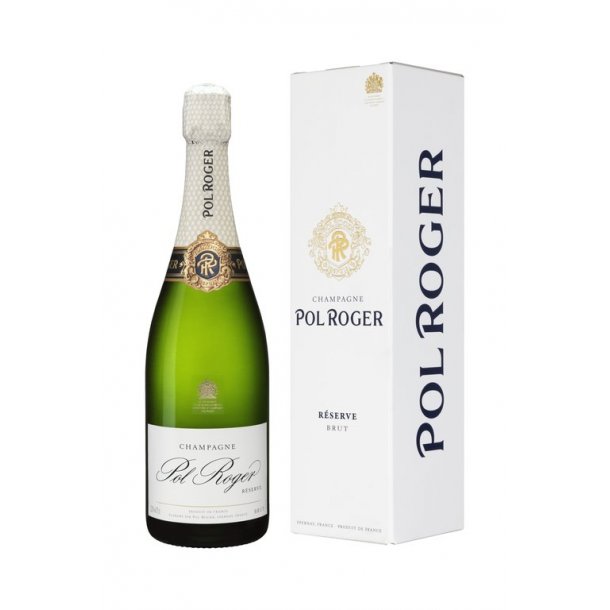 Pol Roger Champagne Rserve Brut i gaveske 12,5%