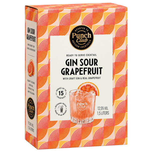 Punch Club Gin Sour Grapefruit 1,5 liter