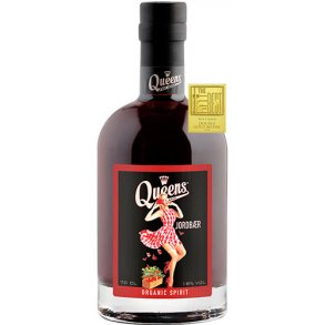 Queens Jordbær Likør Øko 70 cl. - 18%