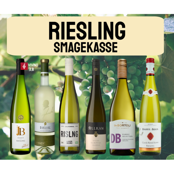 RIESLING SMAGEKASSE - 6 flasker