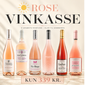 Ros� Smagekasse - 6 flasker KUN 339 kr.