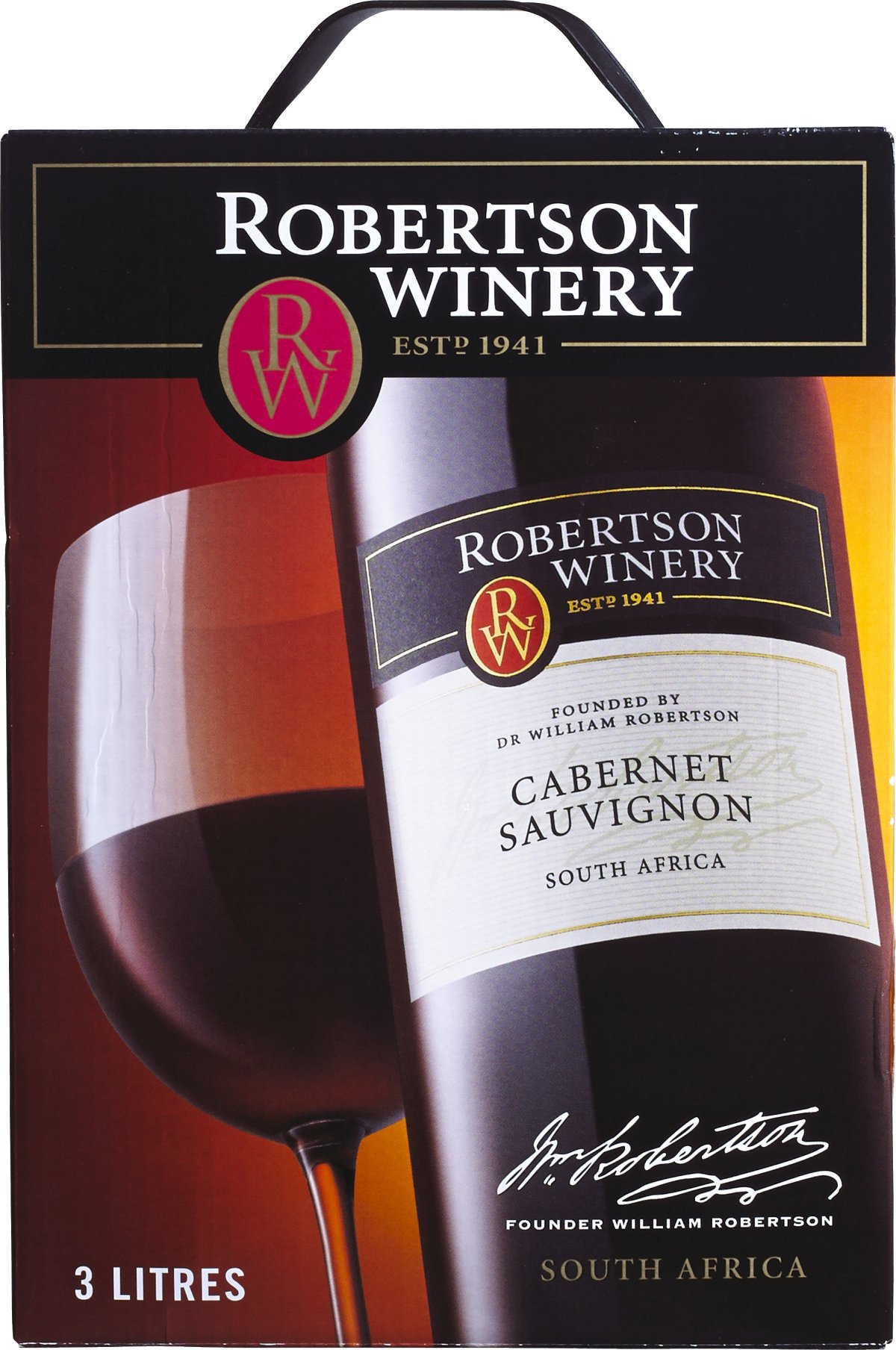 Robertson Winery Cabernet Sauvignon Bib 300 Cl 125 Sydafrikansk RØdvin Vin Med Mere Dk