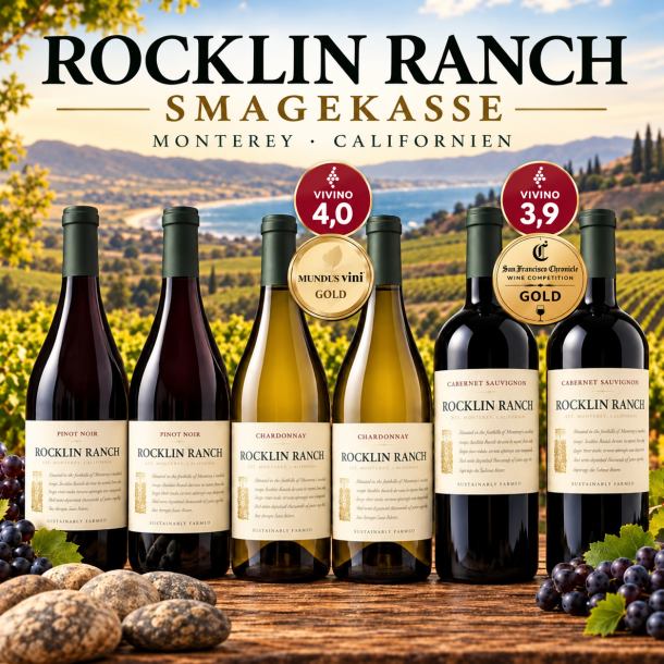 Rocklin Ranch Monterey Californien Smagekasse - 6 flasker