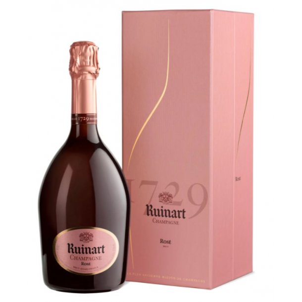 Ruinart Rosé Champagne i gaveske 75 cl. - 12,5%