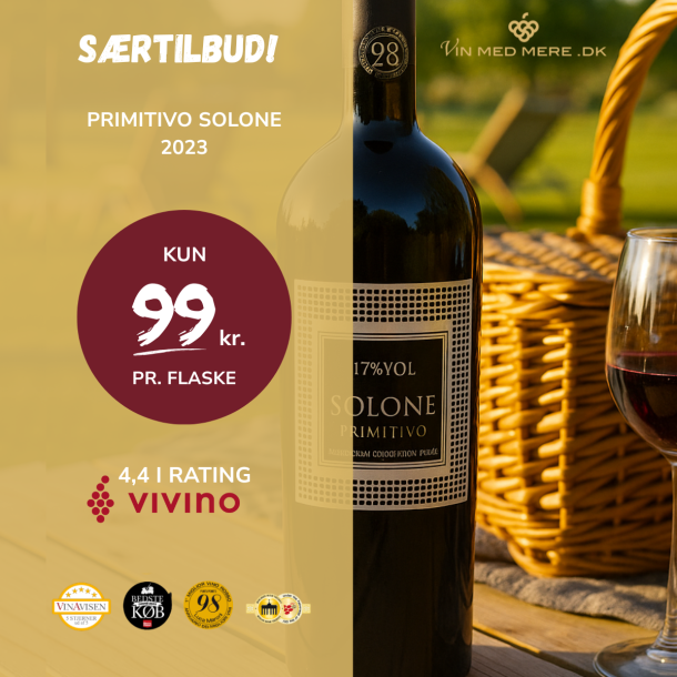 Primitivo SOLONE 2023 på 17%