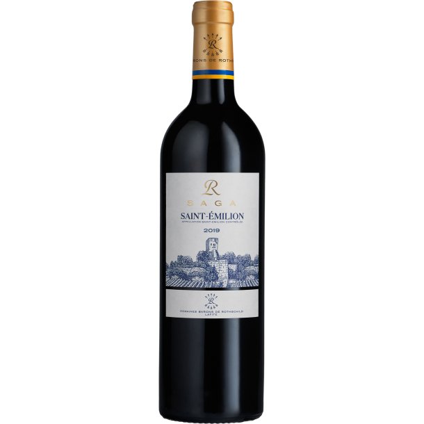 SAGA R Bordeaux St. Emilion 2019 75 cl. - 14%