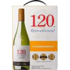 Santa Rita 120 Reserva Especial Chardonnay BiB 300 cl. - 12,5%