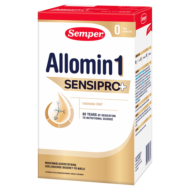 Semper Allomin SensiPro 1 Modermlkserstatning 0-6 mdr. 700 g.