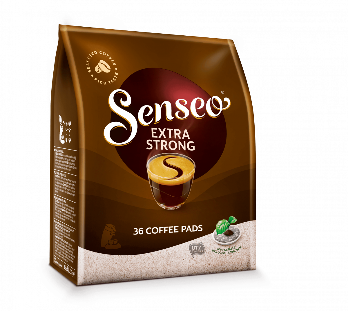 Senseo Kaffepuder Extra Strong Medium Kop 36 stk. DATOVARER TILBUD