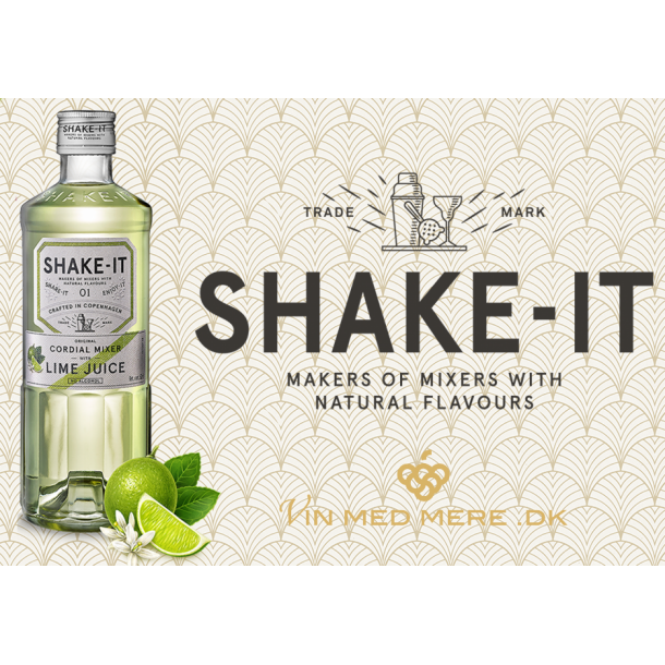Shake-It Cordial Mixer Lime 50 cl. 