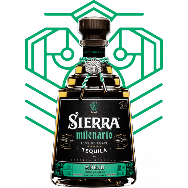 Sierra Milenario Tequila Aejo 70 cl. - 41,5%