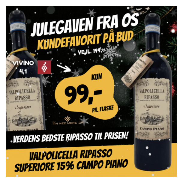 Valpolicella Ripasso Superiore 15% Campo Piano