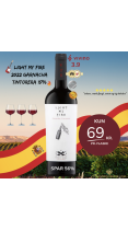 Light my Fire 2022 Garnacha Tintorera 15%