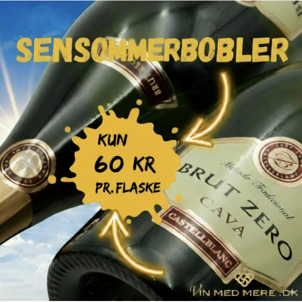 Castellblanc Cava Brut Reserva Zero  75 cl.