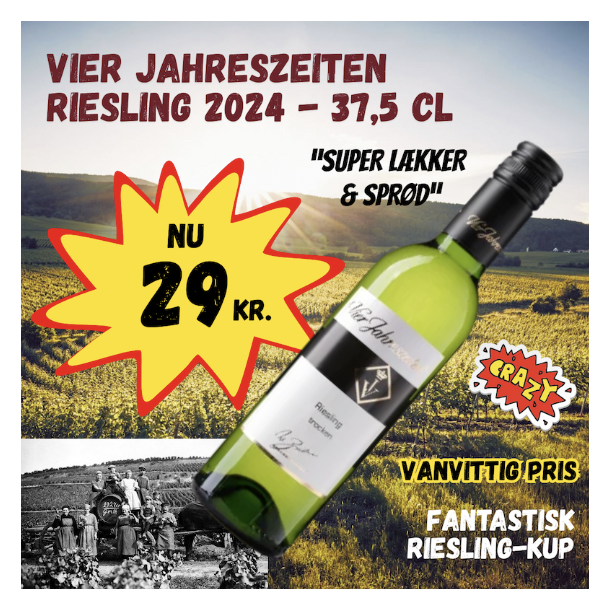 Vier Jahreszeiten Riesling 2024 - 37,5 cl