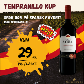 Vina Albali Tempranillo 2021 - 12%