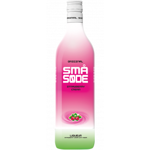 Små Søde Strawberry Cream Liqueur 100 cl. - 16,4%