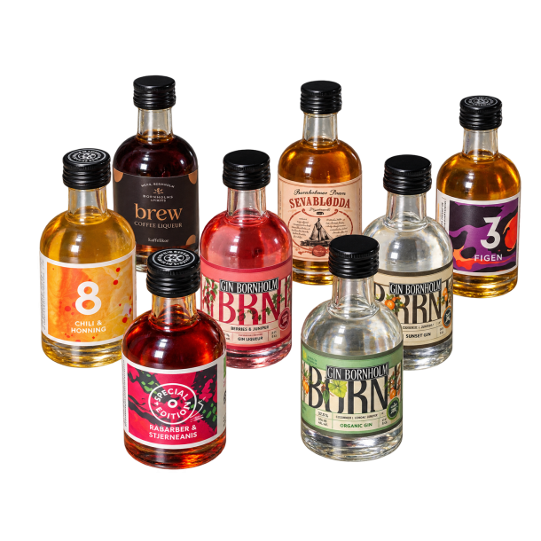 Snaps Bornholm smagekasse NO 4 8 X 5 cl.