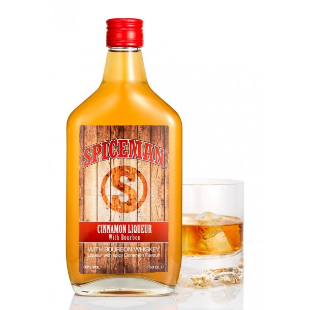 Spiceman Cinnamon Whiskey Liqueur 50 cl. - 33%