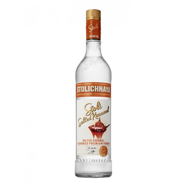 Stolichnaya Salted Caramel Premium Vodka 70 cl. - 37,5%