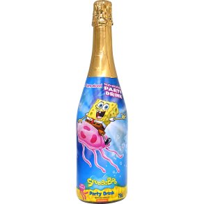 Svampebob Firkant Brnechampagne 75 cl. - 0%