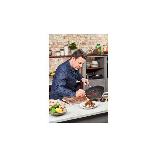 TEFAL x Jamie Oliver Cook's Classic Stegepande Ø 24 cm.  