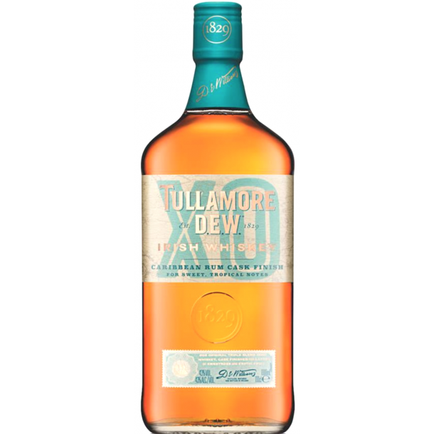 Tullamore D.E.W. Irish Whiskey XO Caribbean Rum Cask Finish 70 cl. - 43%
