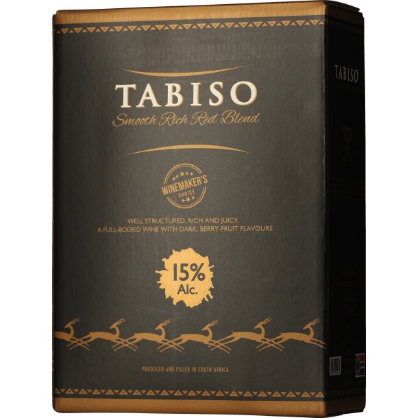 Tabiso Smooth Rich Red Blend BiB 300 cl. - 15%