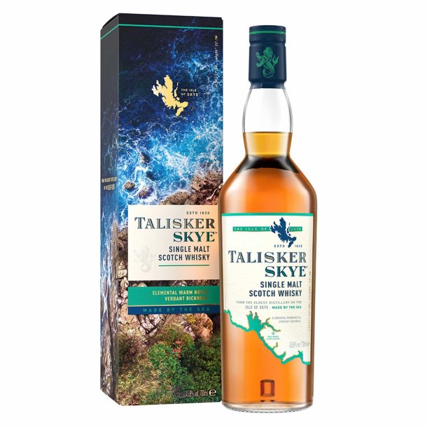Talisker Skye Single Malt Whisky i gaveæske 70 cl. - 45,8%