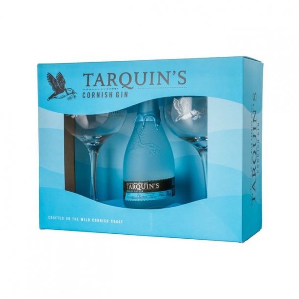 Tarquin's Cornish Dry Gin Gift Pack m. 2 glas 70 cl. - 42%