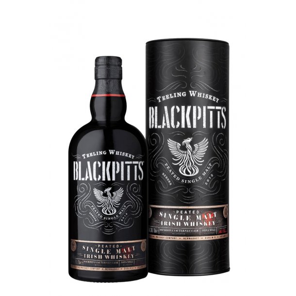 Teeling Blackpitts Peated Single Malt Whiskey 70 cl. - 46%