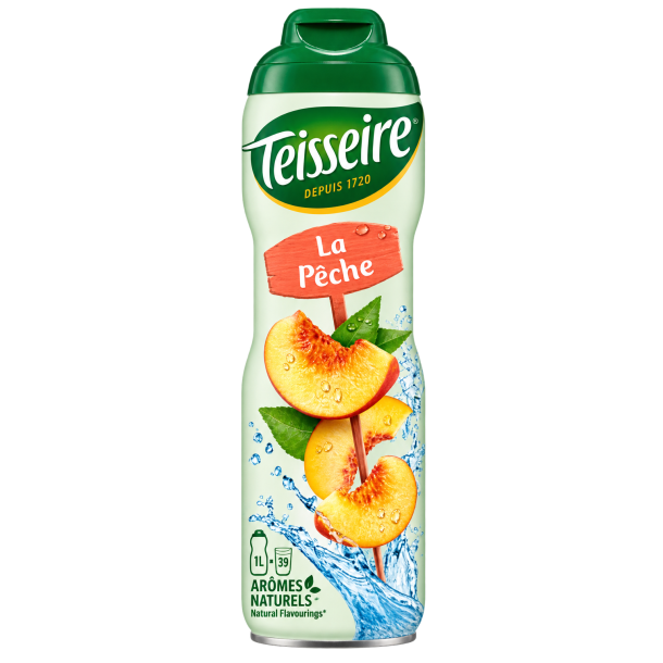 Teisseire Fersken Sirup 60 cl. 