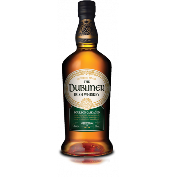 The Dubliner Irish Whiskey Bourbon Cask Aged 40%