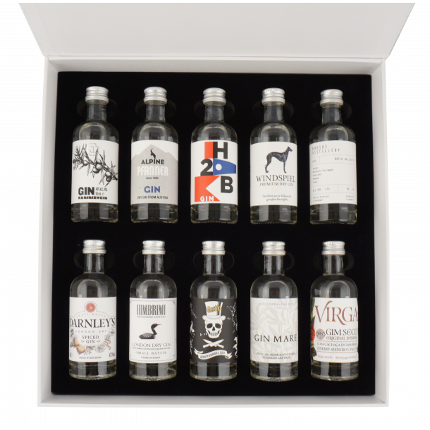 The Gin Box World Tour - 10 flasker a 5 cl.