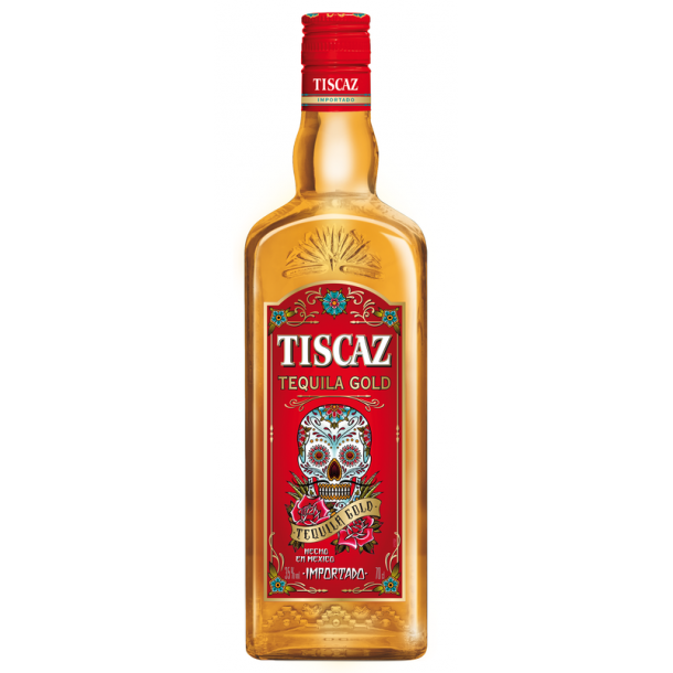 Tiscaz Tequila Gold 70 cl. - 35%