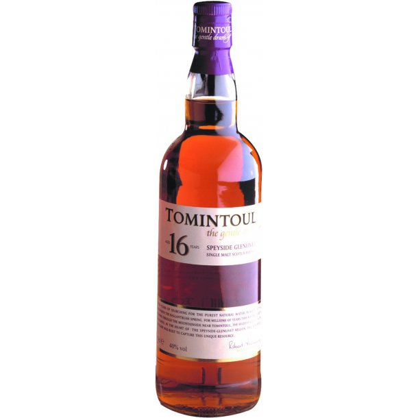Tomintoul 16 Years Speyside-Glenlivet Single Malt Scotch Whisky 100 cl. - 40%