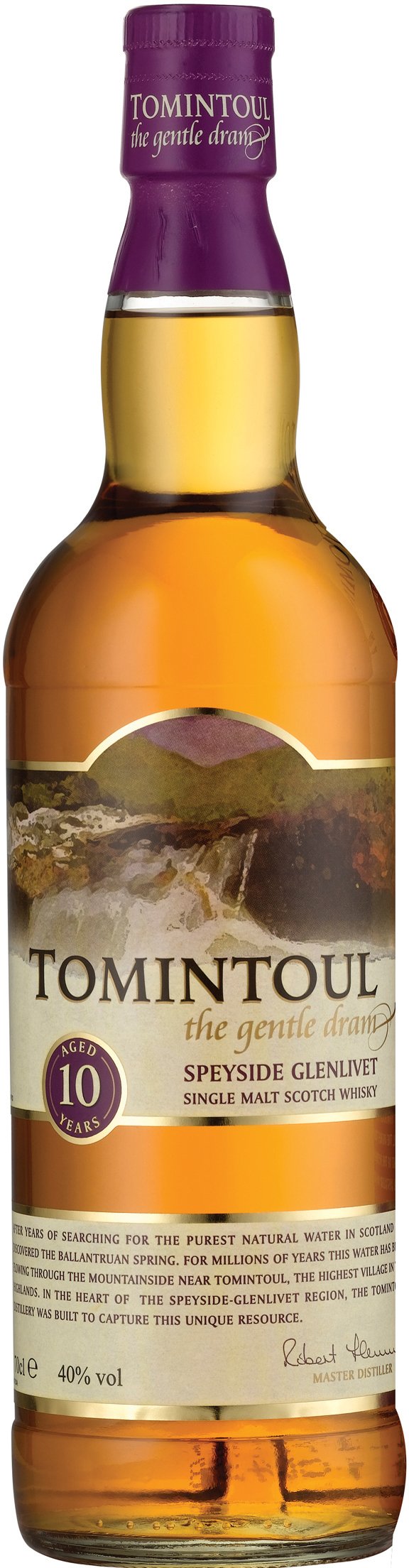 Tomintoul 10 Years SpeysideGlenlivet Single Malt Scotch Whisky 70 cl