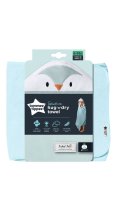 Tommee Tippee Gro Percy the Penguin Håndklæde Lyseblå