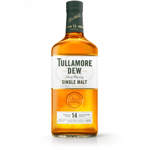 Tullamore D.E.W. Irish Whiskey 14 Year Old Single Malt 70 cl. - 41,3%