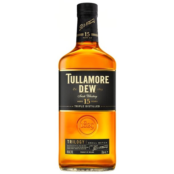 Tullamore D.E.W. Irish Whiskey 15 Year Old Trilogy 70 cl. - 40%