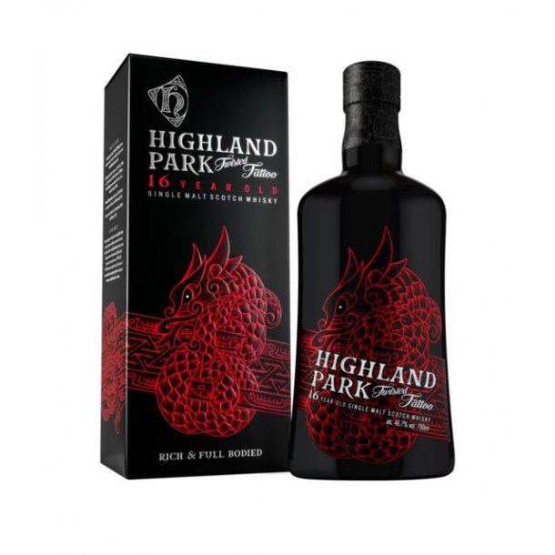 Highland Park Twisted Tattoo 16 Years Old Whisky 46,7%