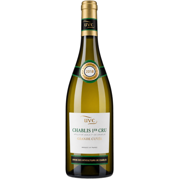 UVC Chablis 1er Cru Grande Cuv�e 2018 75 cl 13%