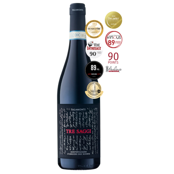 Talamonti Tre Saggi Montepulciano D�Abruzzo Riserva 2020 14%