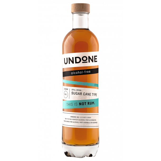 UNDONE No. 1 Not Rum Alkoholfri 70 cl.